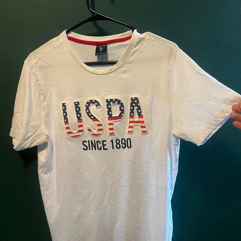 Us polo assn white t shirt